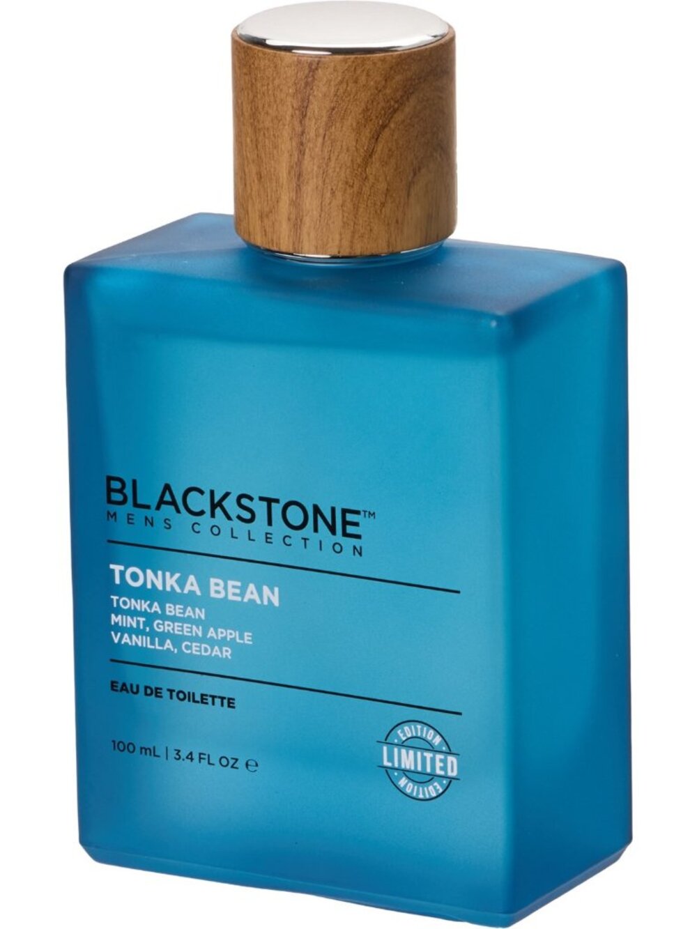 Blackstone Tonka Bean Blue  Eau de Toilette - 3 oz